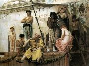 Gustave Boulanger Le march aux esclaves oil painting reproduction
